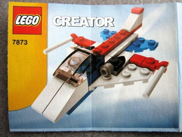 Vintage Lego 7873 Airplane vliegtuig - compleet met boekje, Ophalen of Verzenden, Huis en Inrichting