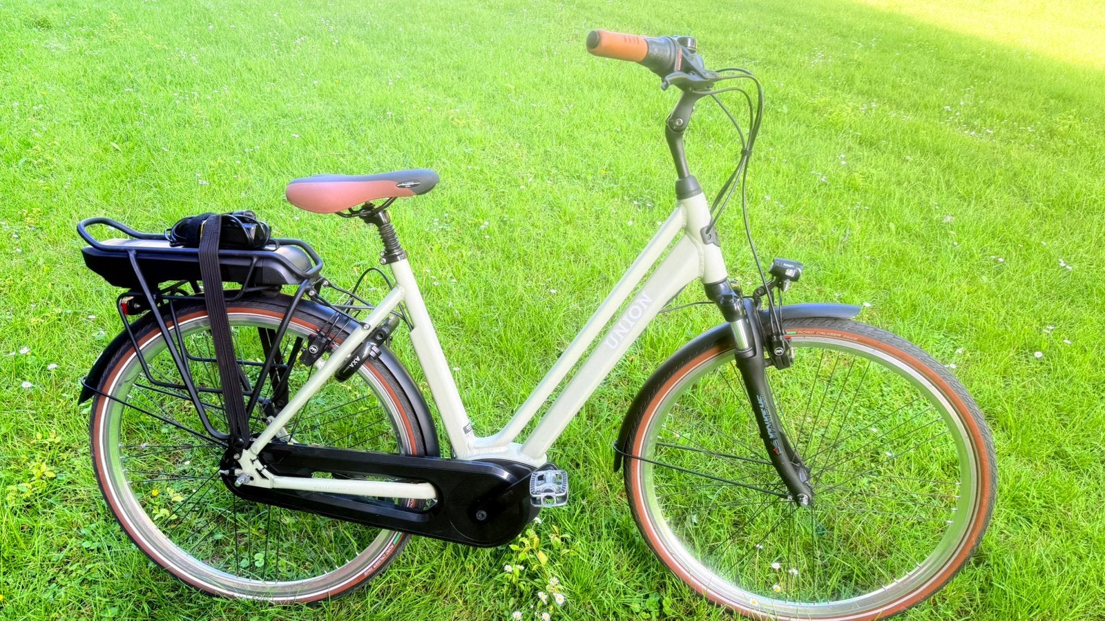 Luxe goede Elektrische fiets UNION E-FAST BOSCH 53cm 7 speed, Fietsen en Brommers, Zo goed als nieuw, 51 tot 55 cm, 50 km per accu of meer