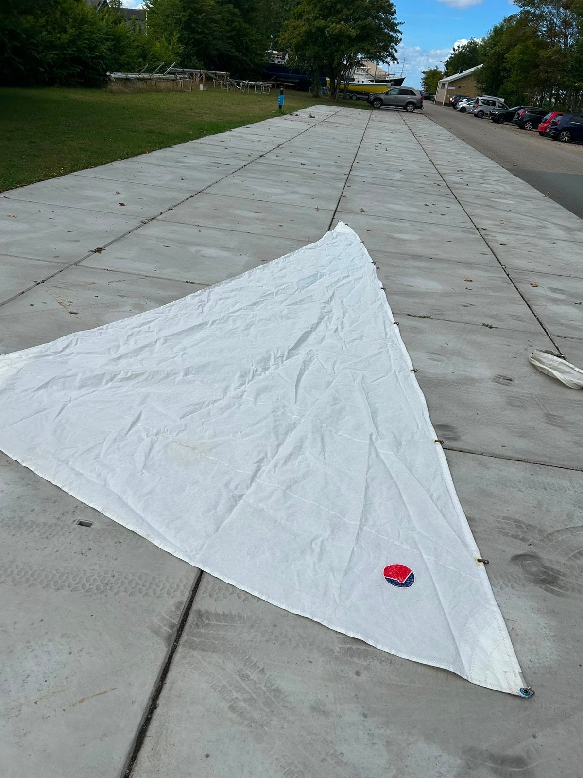 Fok, 6 meter of meer, 15 tot 30 m², Ophalen of Verzenden, Zo goed als nieuw