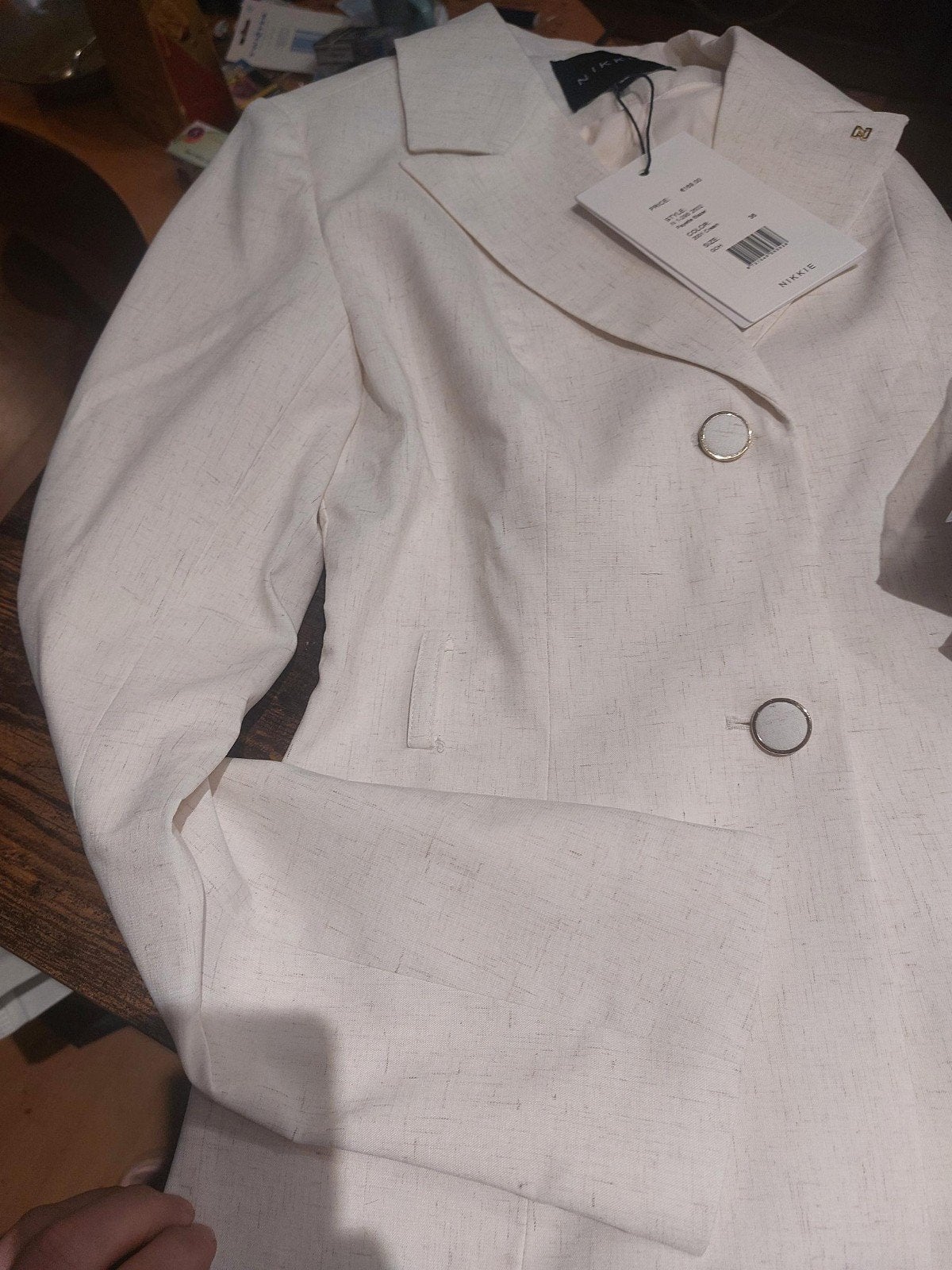 Nieuwe Nikkie blazer maat 36, Kleding | Dames, Nieuw, Ophalen of Verzenden, Nikkie, Jasje