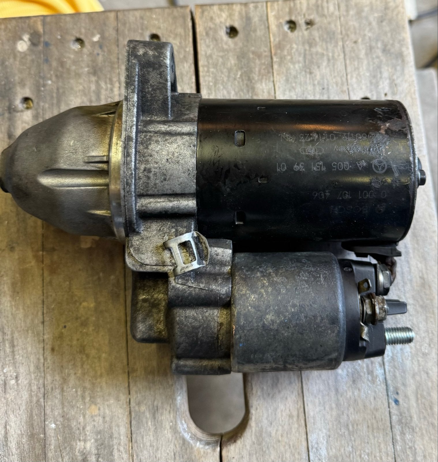 Startmotor Mercedes W204 1.8 Benzine (A 005 151 39 01), Ophalen of Verzenden, Gebruikt, Mercedes-Benz