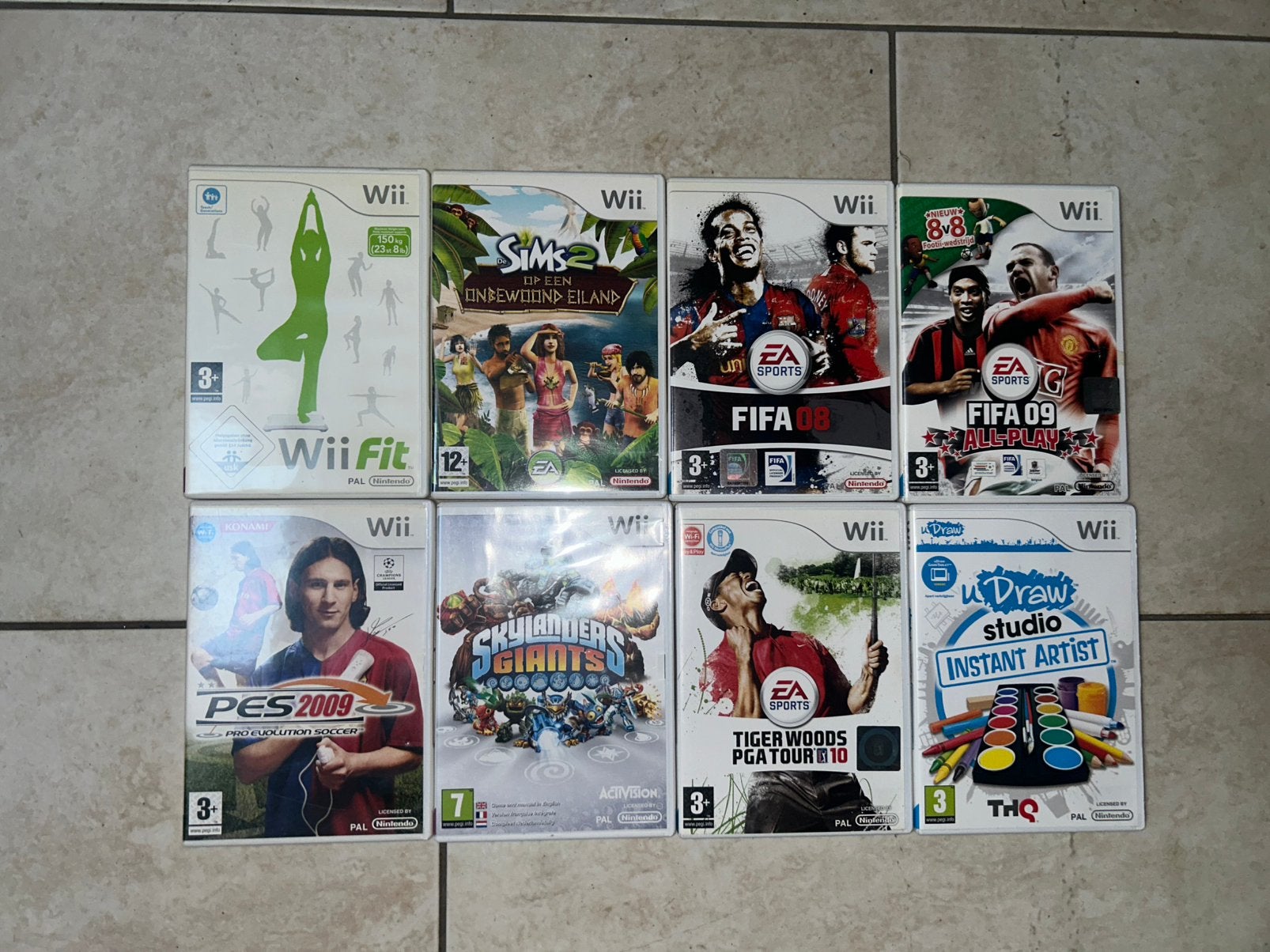 Diverse Wii games, Ophalen of Verzenden, Zo goed als nieuw, Sport, 3 spelers of meer