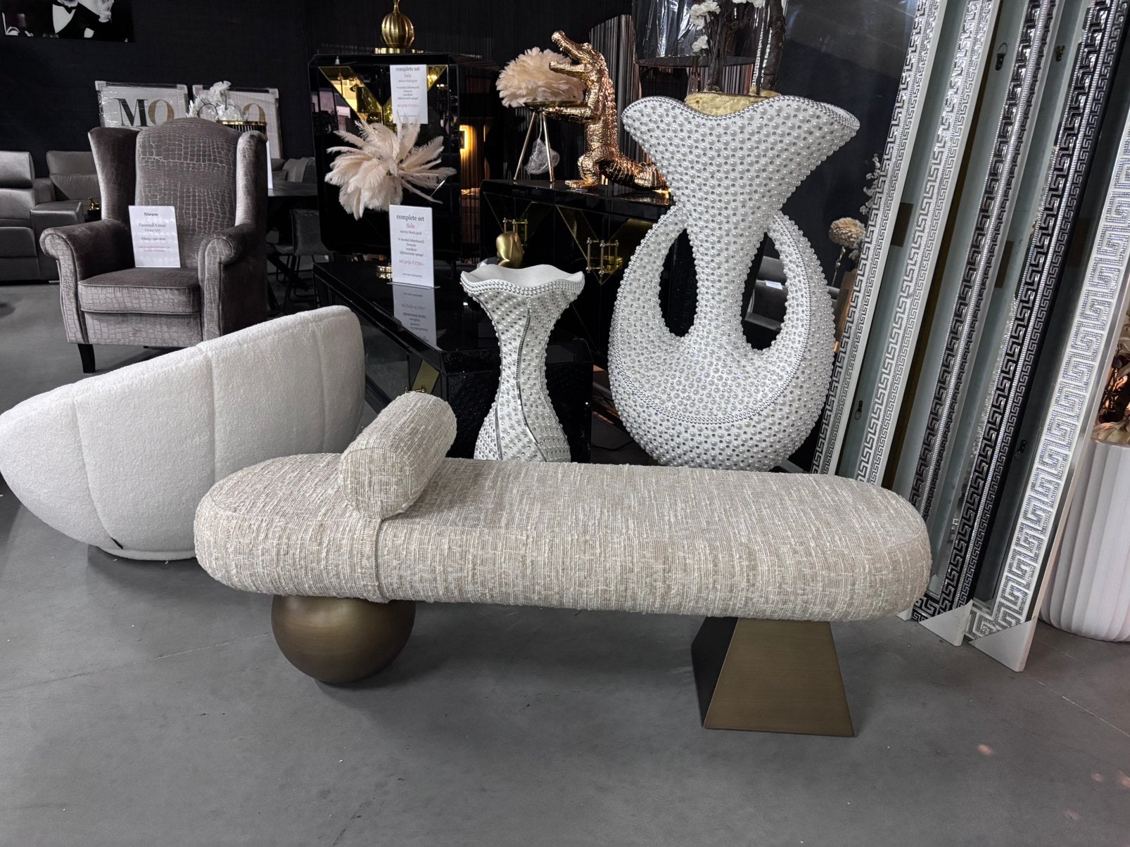Eetbank Geneva Tichmond Interiors, Huis en Inrichting, Stoelen, Ophalen, Nieuw, Overige kleuren, Eén