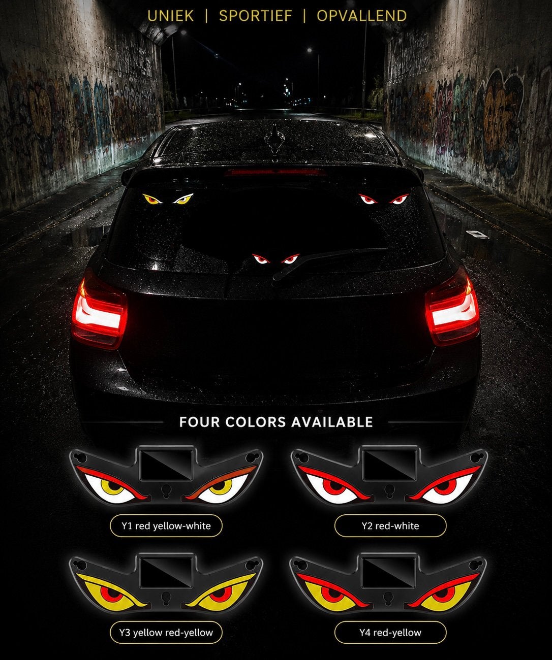 Devil Eyes LED Lampen – Unieke Look voor je Auto –4 Kleuren, Verzenden, Nieuw