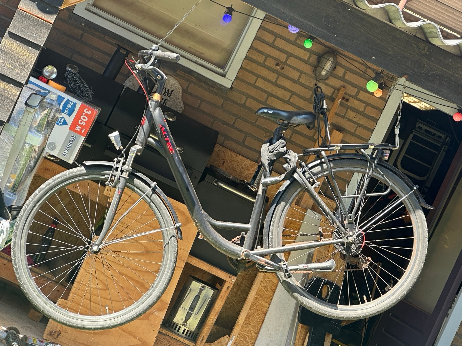 Altec fiets met lage instap OPKNAPPER, Velgrem, Ophalen, Overige merken, 53 tot 56 cm