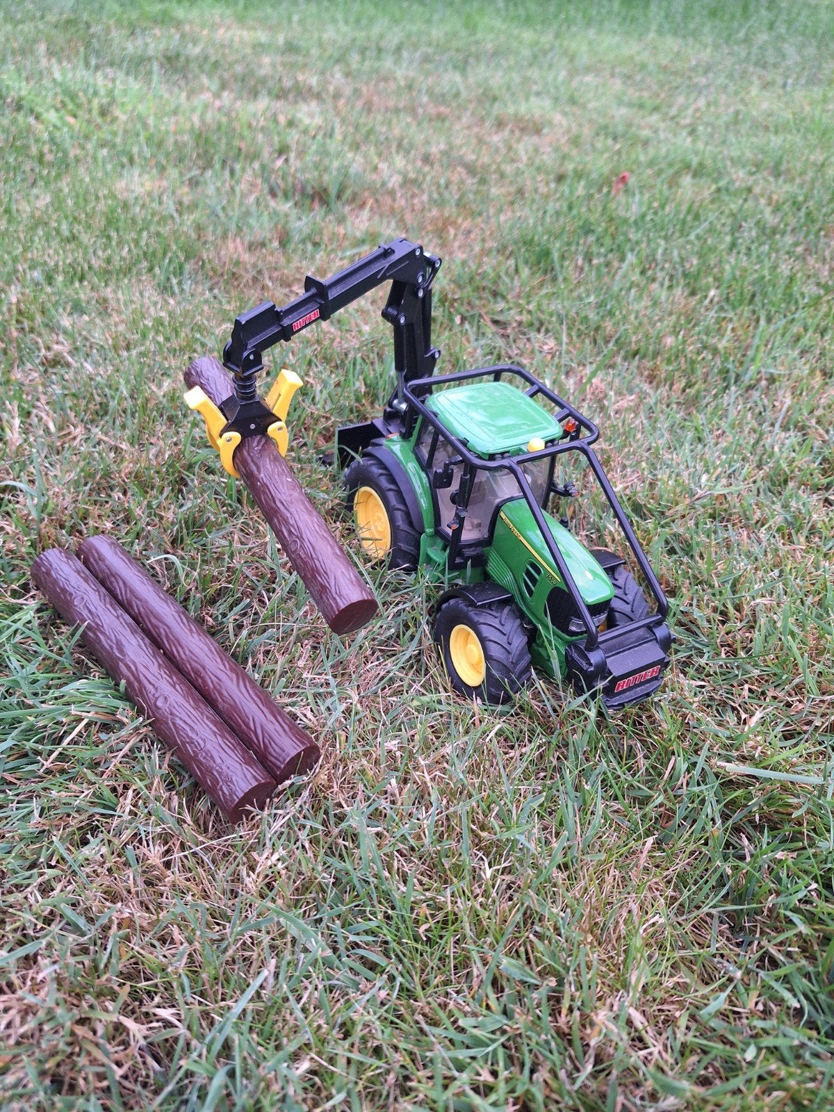 siku bomen trekker, Ophalen of Verzenden, Zo goed als nieuw, Tractor of Landbouw, SIKU