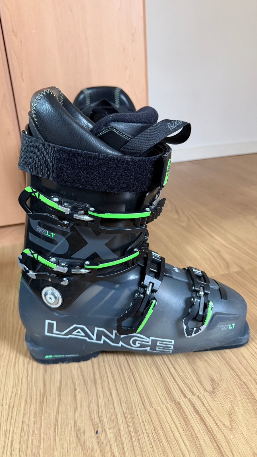 Lange skischoenen maat 27,5, 160 tot 180 cm, Schoenen, Zo goed als nieuw, Skiën