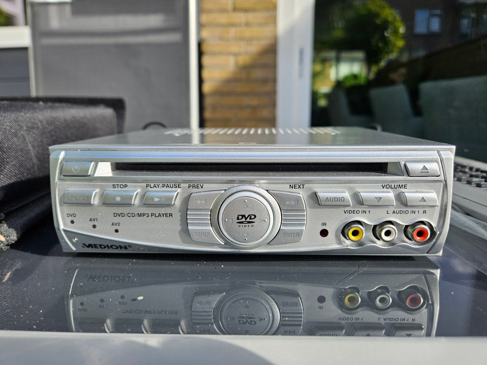 Medion MD 41350 Draagbare DVD Speler met Afstandsbediening, Gebruikt, Draagbaar, Ophalen of Verzenden, Overige merken
