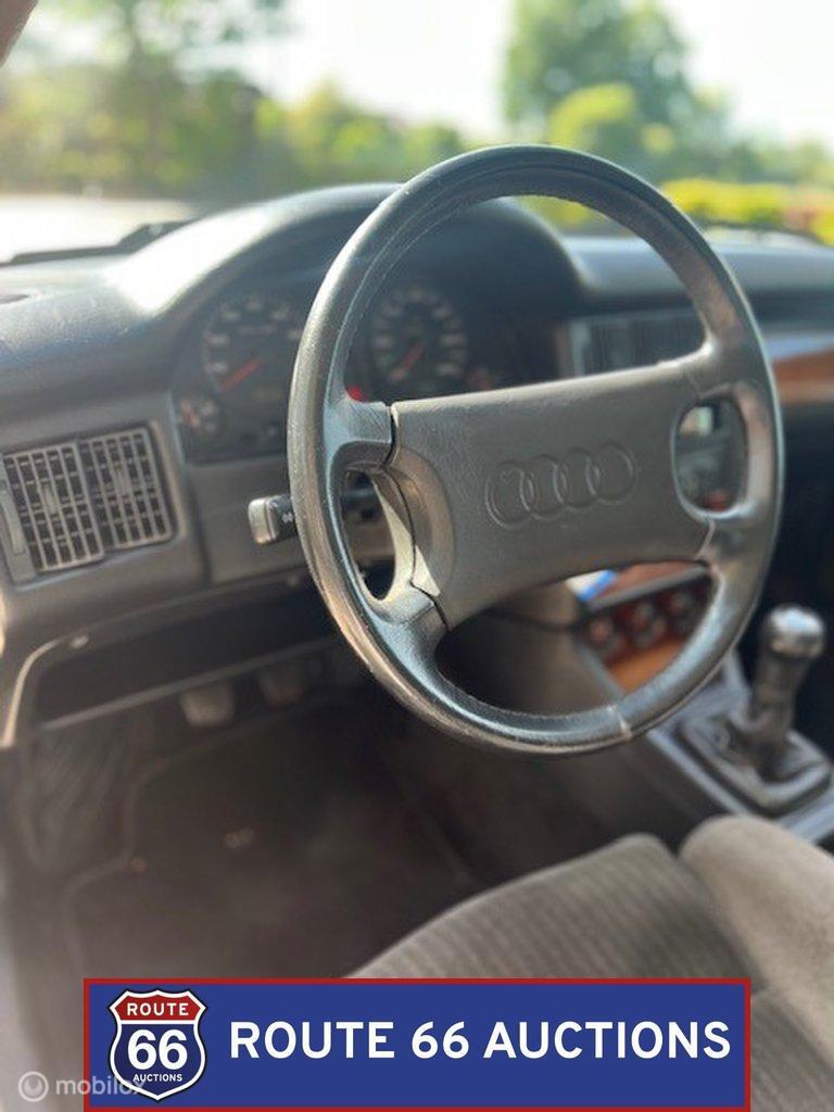 Audi Coupé | 1990 | Route 66 Auctions, Auto's, Overige carrosserieën, Zwart, Bedrijf, Handgeschakeld