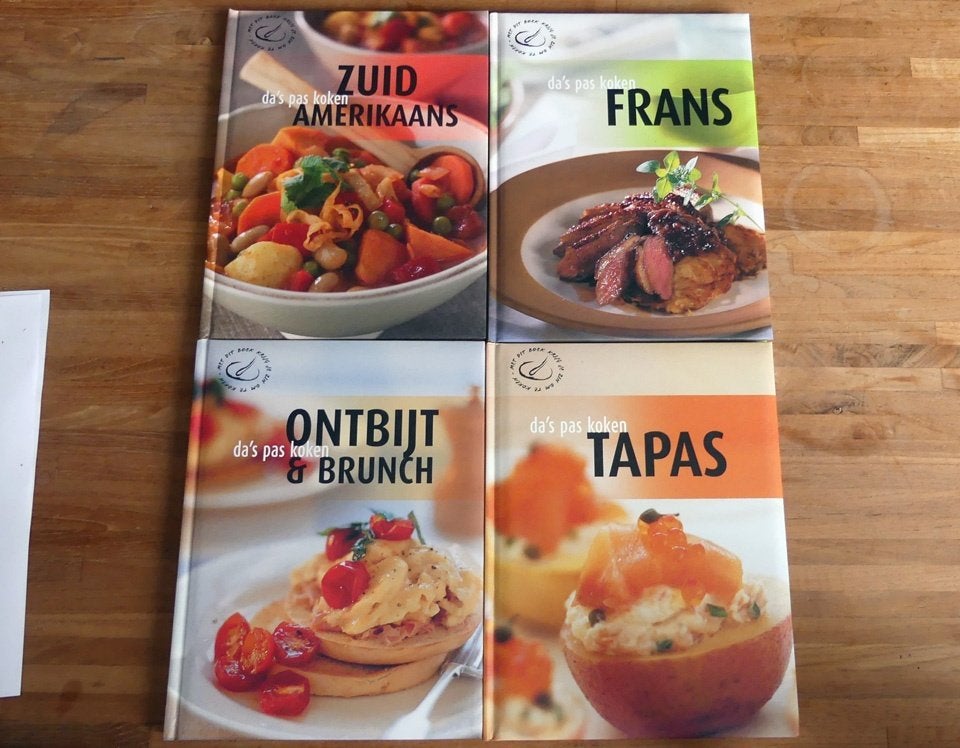 Da's pas koken 4x kookboek Frans Tapas Ontbijt & brunch Zuid, Boeken, Kookboeken, Ophalen of Verzenden, Zo goed als nieuw, Europa