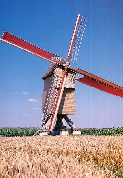 (BG115) Ansichtkaart België molen St.Denijs-Boekel 2003, Ophalen of Verzenden, 1980 tot heden, Ongelopen, Antwerpen