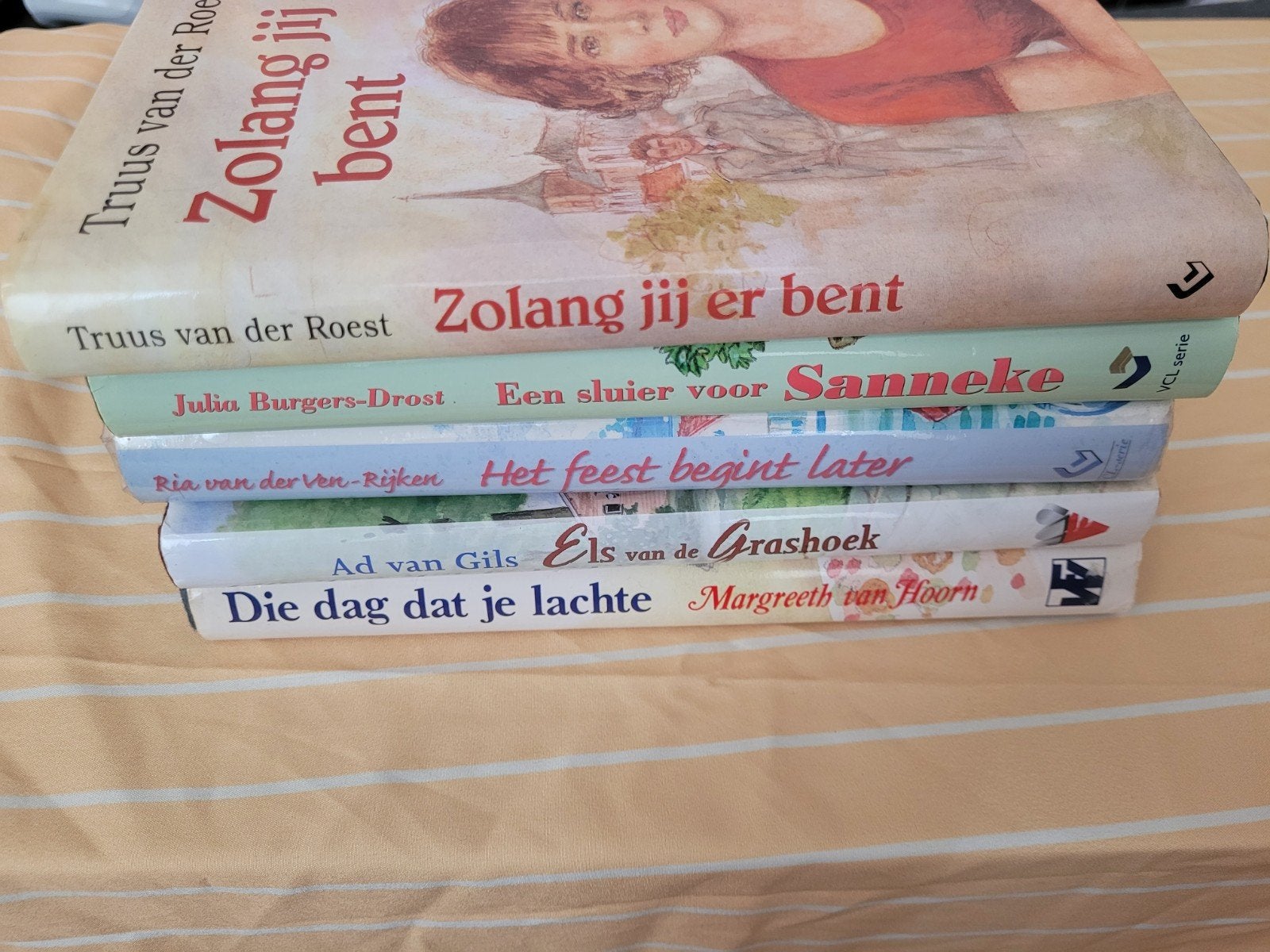 Boekenpakket: 5 romans van diverse auteurs, Ophalen of Verzenden, Gelezen, Diverse auteurs, Nederland