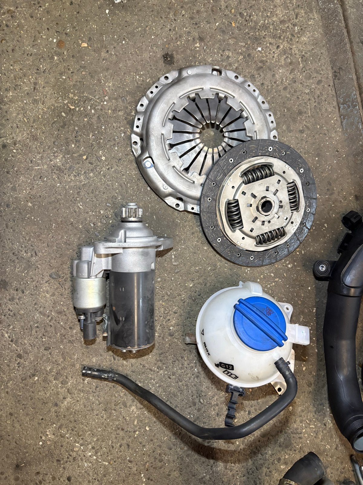 Diverse auto-onderdelen: koppeling, startmotor, versnellings, Ophalen, Gebruikt, Universele onderdelen