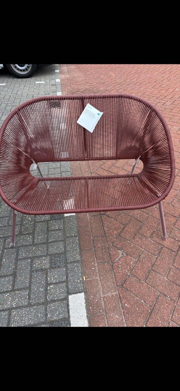 tuinbankje Nieuw, Ophalen, Nieuw, Rotan