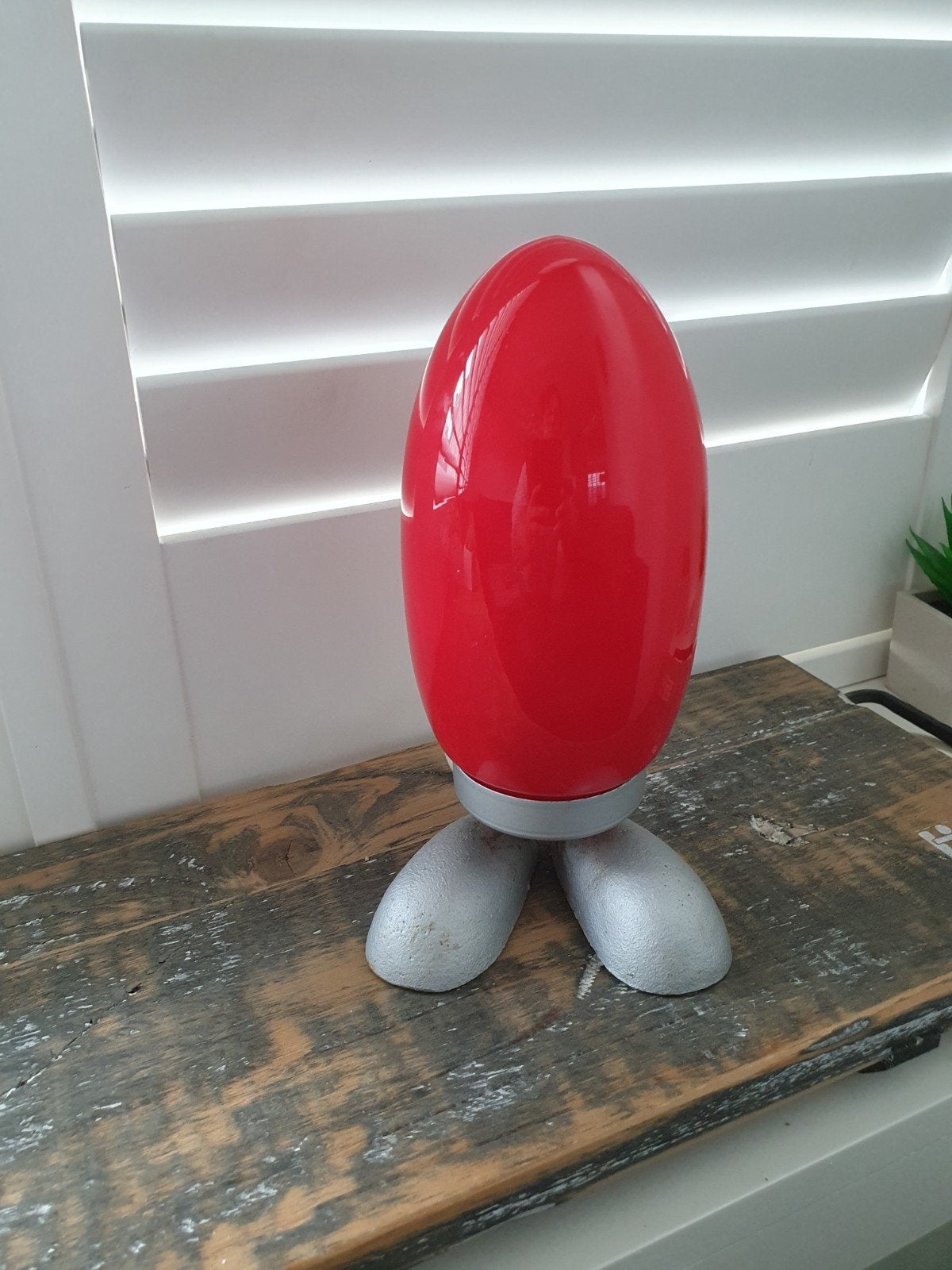 Vintage IKEA  Tafellamp Jaren '90 - Metalen Voet, Gebruikt, Vintage, E14 (klein), Ophalen of Verzenden