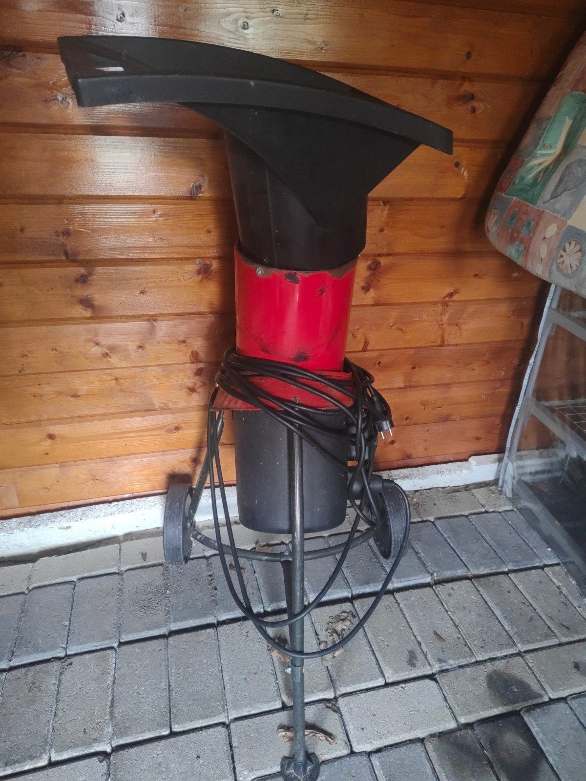 Elektrische hakselaar voor tuin en snoeiafval, Tuin en Terras, Hakselaars, Ophalen, Gebruikt, Elektrisch, Onbekend