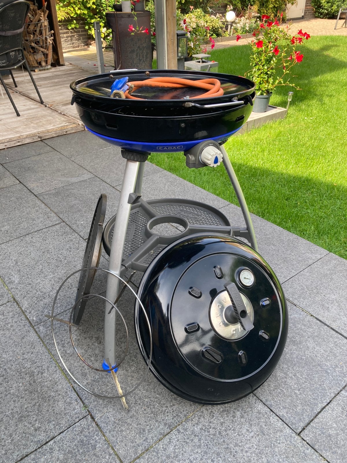 Skottelbraai cadac carri chef 50, Ophalen, Gebruikt