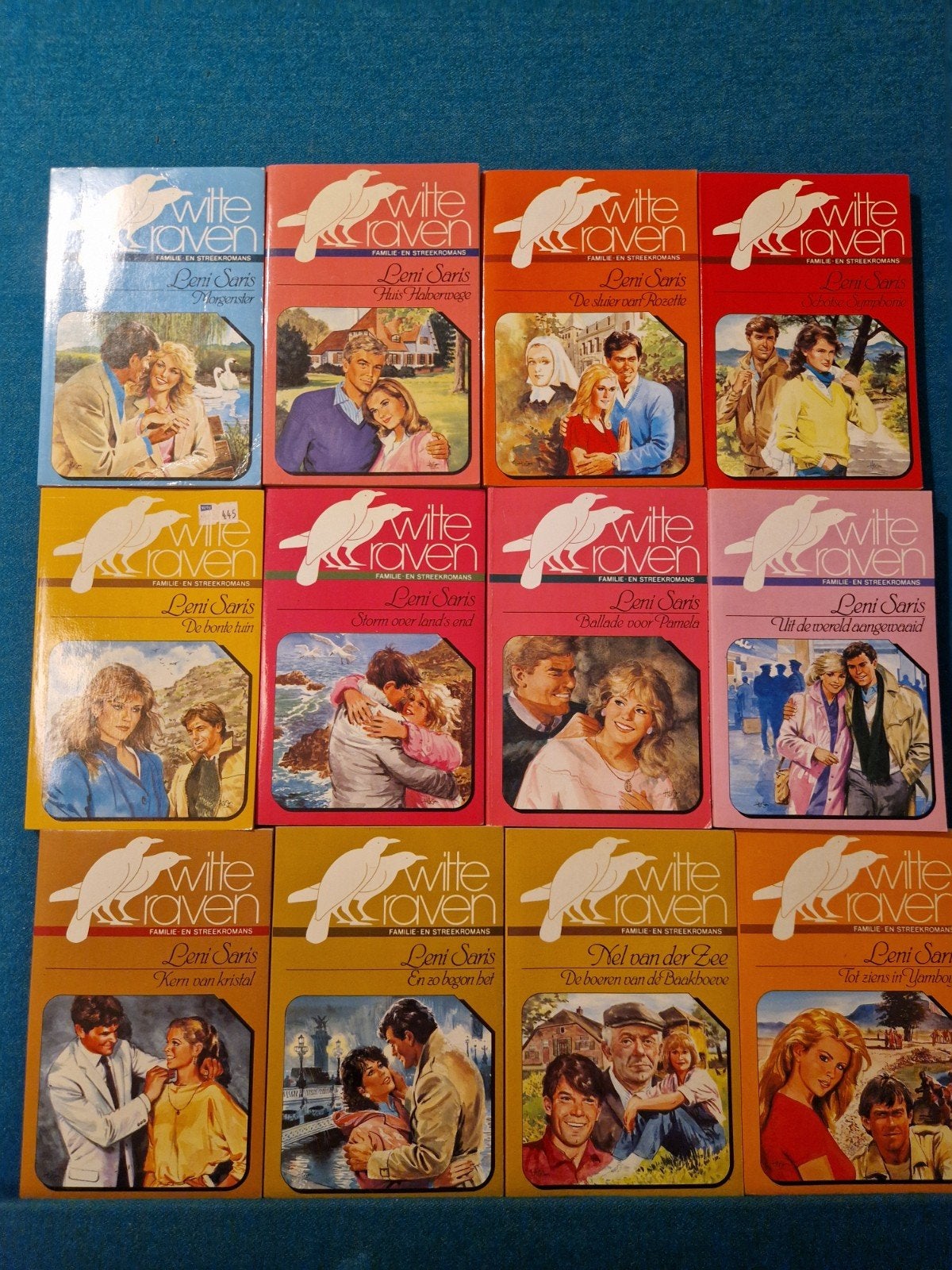 Leni Saris - Witte Raven Serie (11 boeken), Boeken, Ophalen of Verzenden, Gelezen, Leni Saris, Nederland