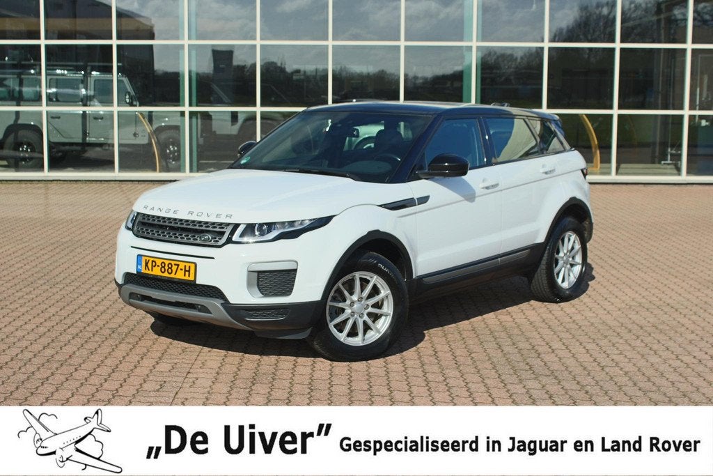 Land Rover Range Rover Evoque 2.0 TD4 Pure Business Pack, Auto's, Stof, Gebruikt, Wit, Origineel Nederlands