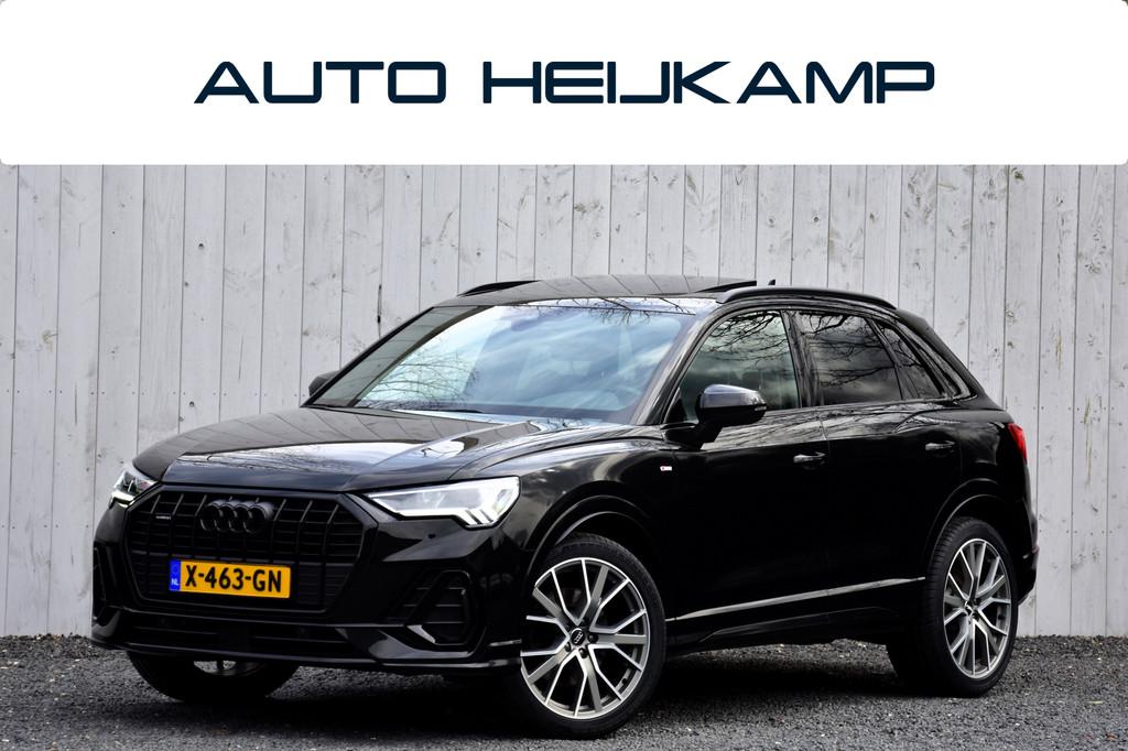 Audi Q3 45 TFSI quattro Pro Line S | Pano-dak | Adaptieve Cr, Gebruikt, 1984 cc, Zwart, Bedrijf