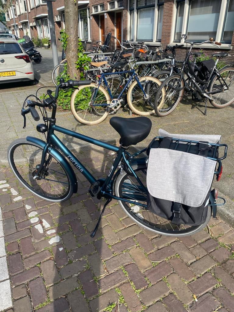 Cortina E-U1 Elektrische Fiets, DEC 2025, Ophalen, Zo goed als nieuw, Cortina, 50 km per accu of meer
