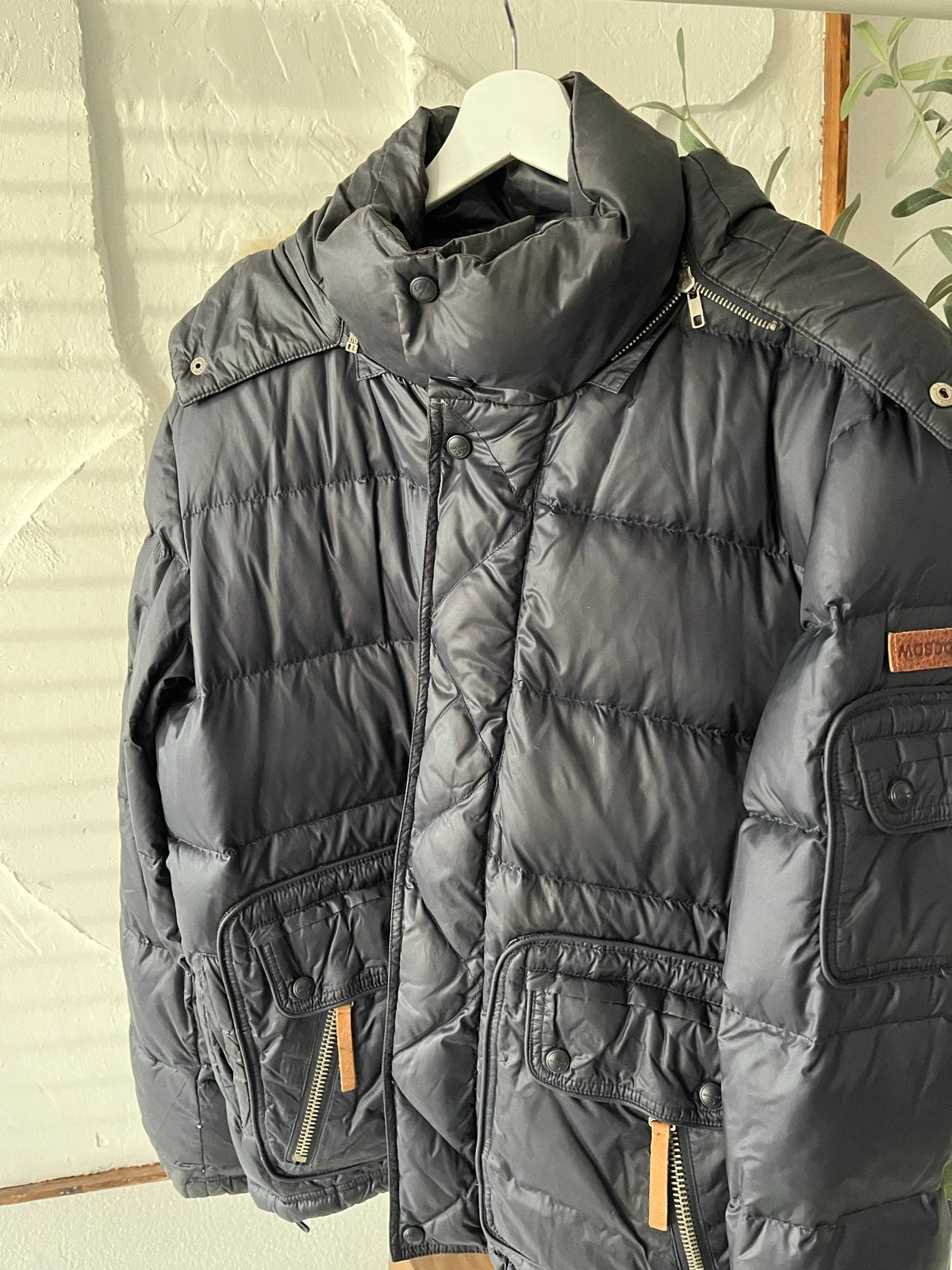 Moscow Heren Winterjas - Zwart, Maat XL, Ophalen of Verzenden, Zo goed als nieuw, Maat 56/58 (XL), Zwart