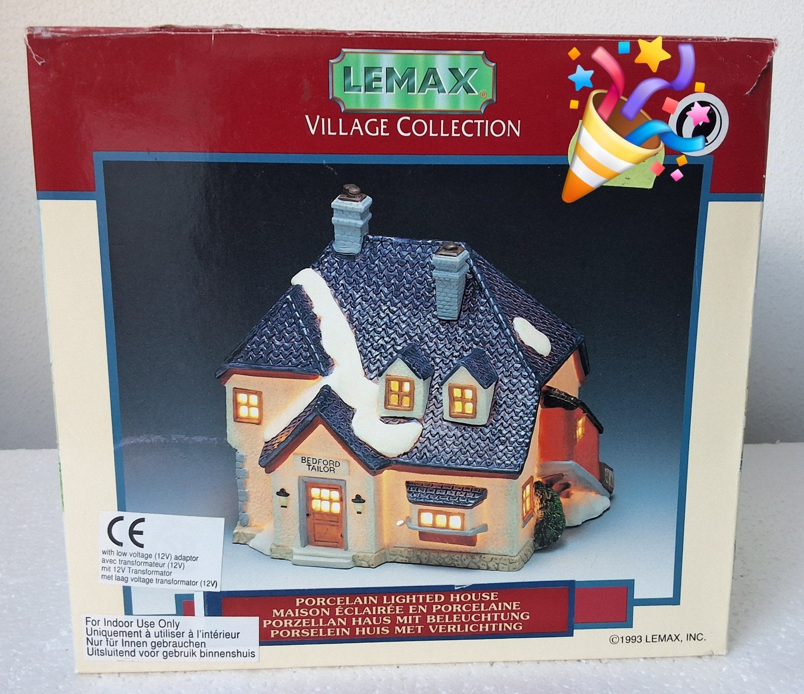 Lemax huisje met verlichting, Diversen, Kerst, Ophalen of Verzenden, Zo goed als nieuw