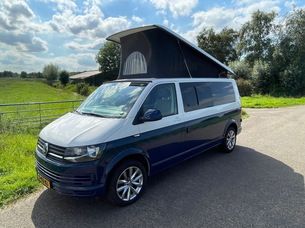 VW T6 Camper (2016) Compleet en direct klaar voor gebruik, Chemisch toilet, Airbags, Volkswagen, Particulier