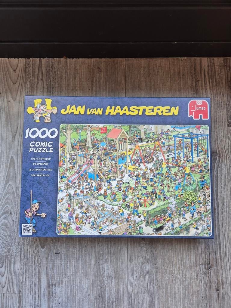 Jan van Haasteren puzzel 1000 stukjes - The Playground, Ophalen of Verzenden
