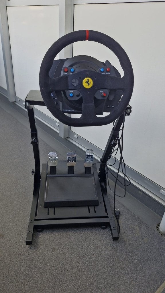 Thrustmaster T300 Ferrari Alcantara Edition met F1 racestuur, Ophalen, Zo goed als nieuw, Stuur of Pedalen, PlayStation 3