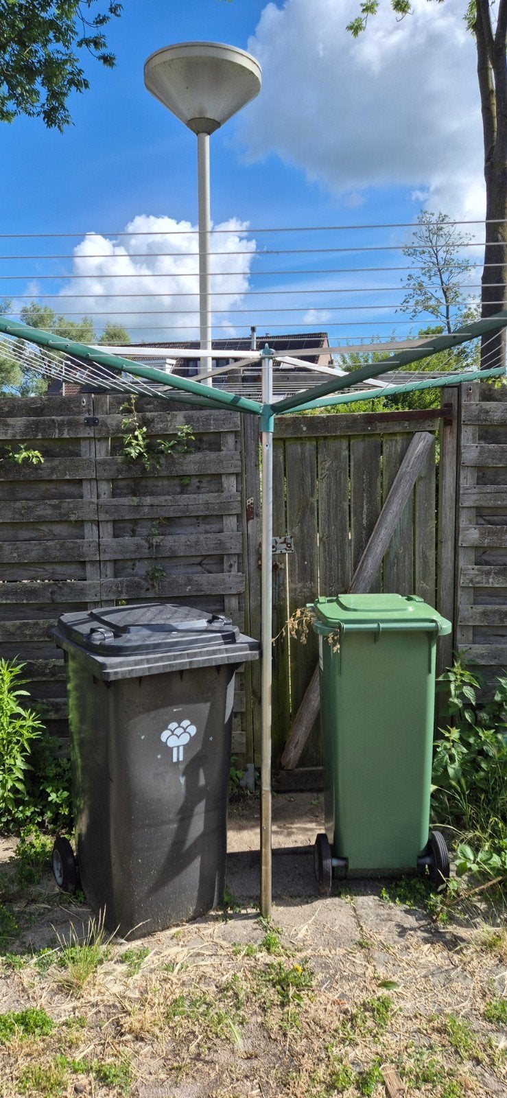 Stevige droogmolen voor buiten, Tuin en Terras, Droogmolens en Wasrekken, Ophalen, Gebruikt, Droogmolen