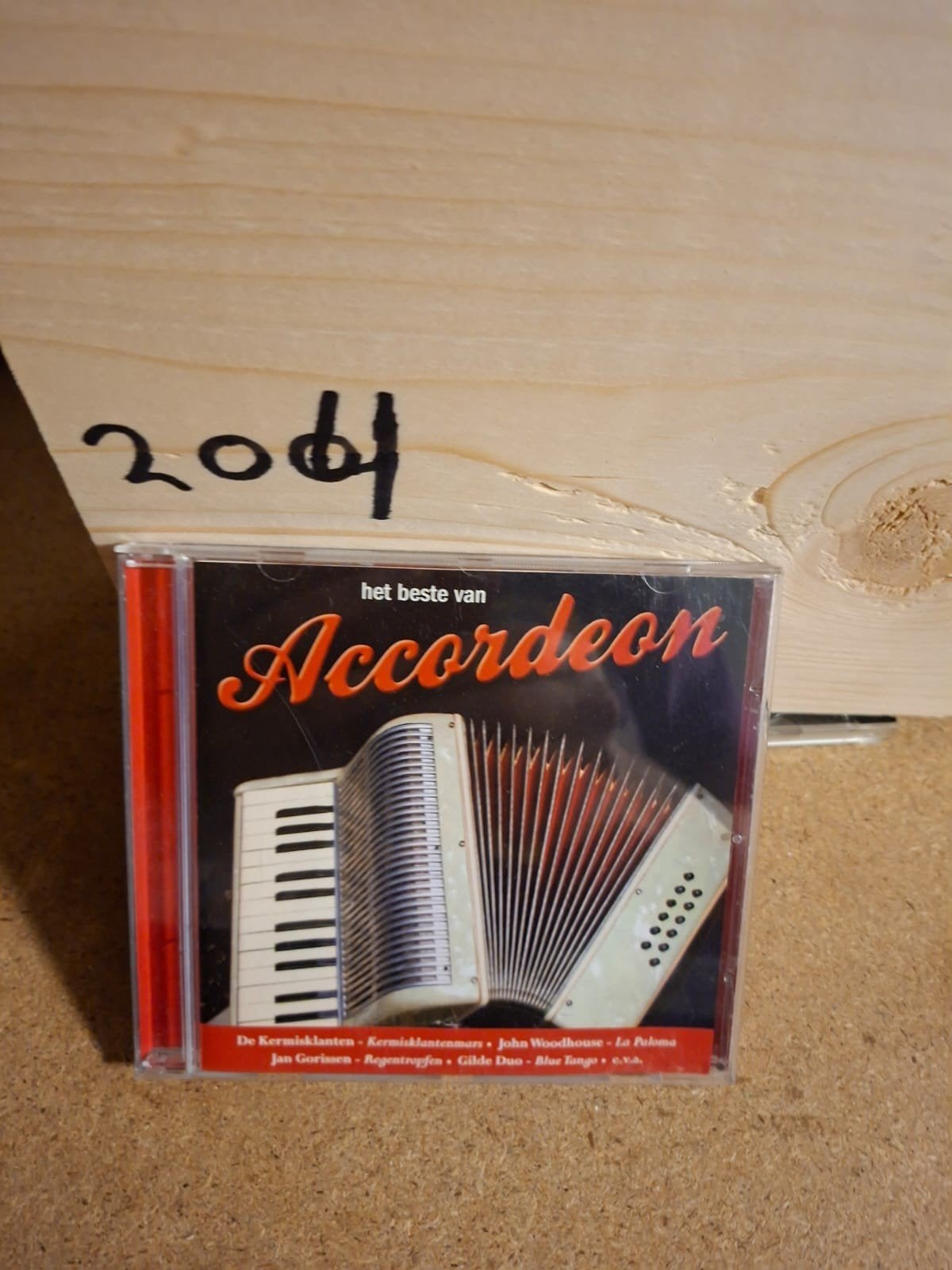 Het Beste van Accordeon CD - Diverse Artiesten, Ophalen of Verzenden, Gebruikt, Verzamelalbum, Inclusief doosje