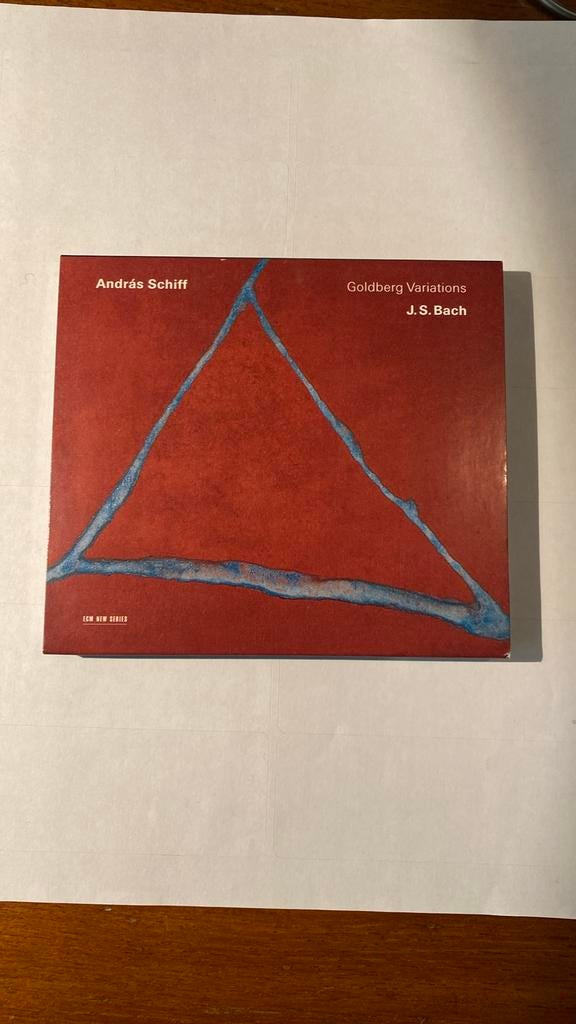 ECM J. S. Bach Goldberg Variations Andras Schiff, Ophalen of Verzenden, Barok, Zo goed als nieuw, Kamermuziek
