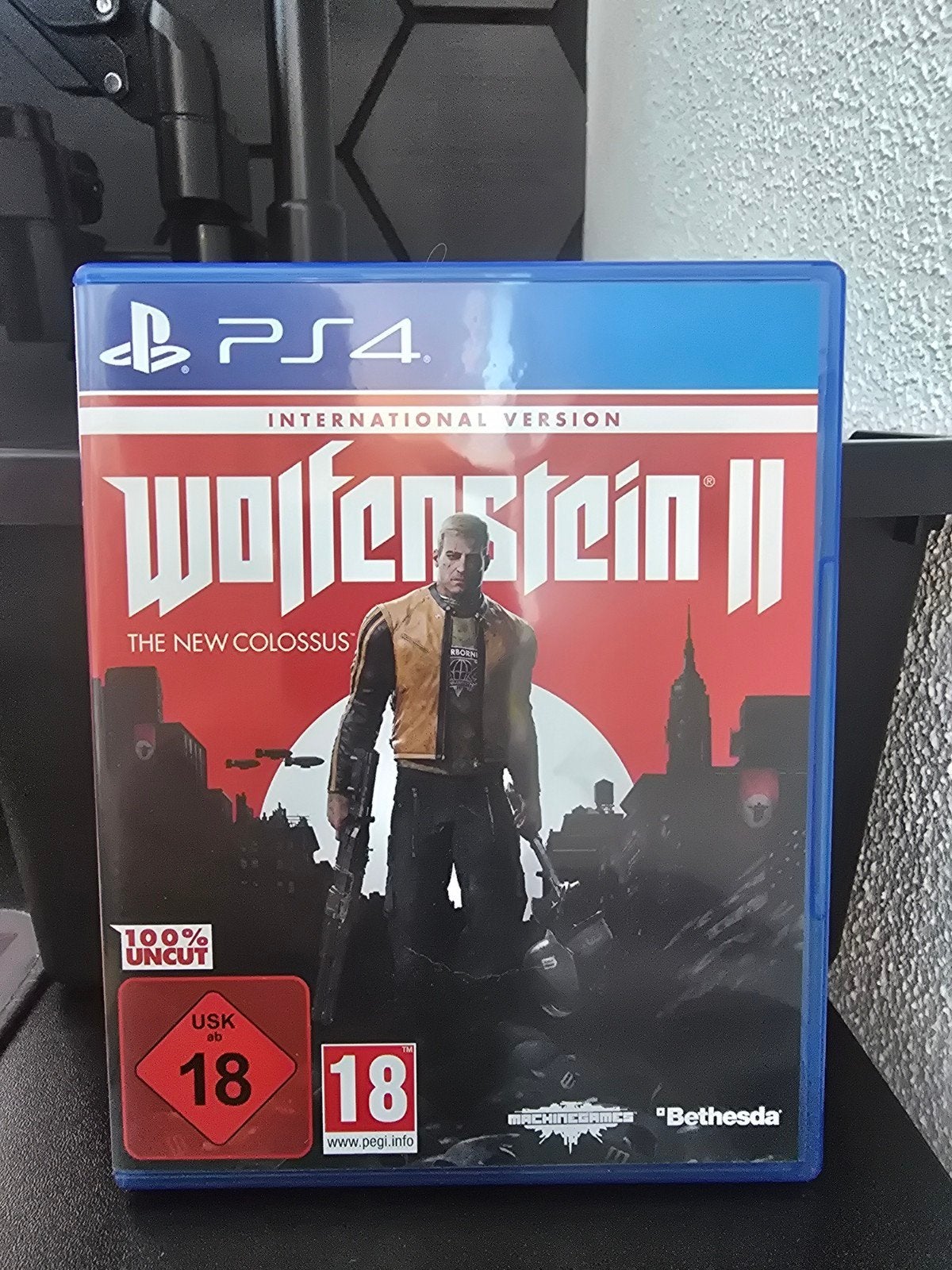 Wolfenstein II: The New Colossus PS4 - International Version, Spelcomputers en Games, Vanaf 18 jaar, Shooter, 1 speler, Ophalen of Verzenden