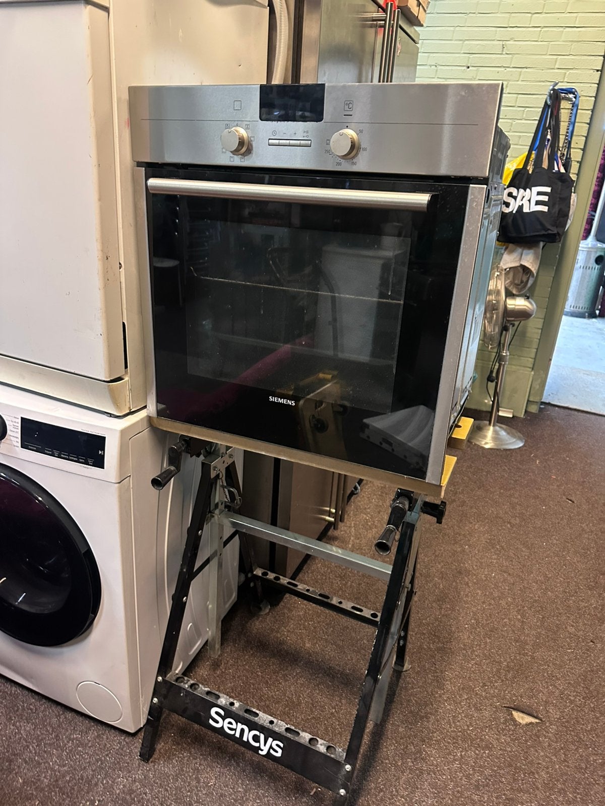Elektrich Oven Siemens 59-59-50 werkt perfect €85, Ophalen of Verzenden, Zo goed als nieuw