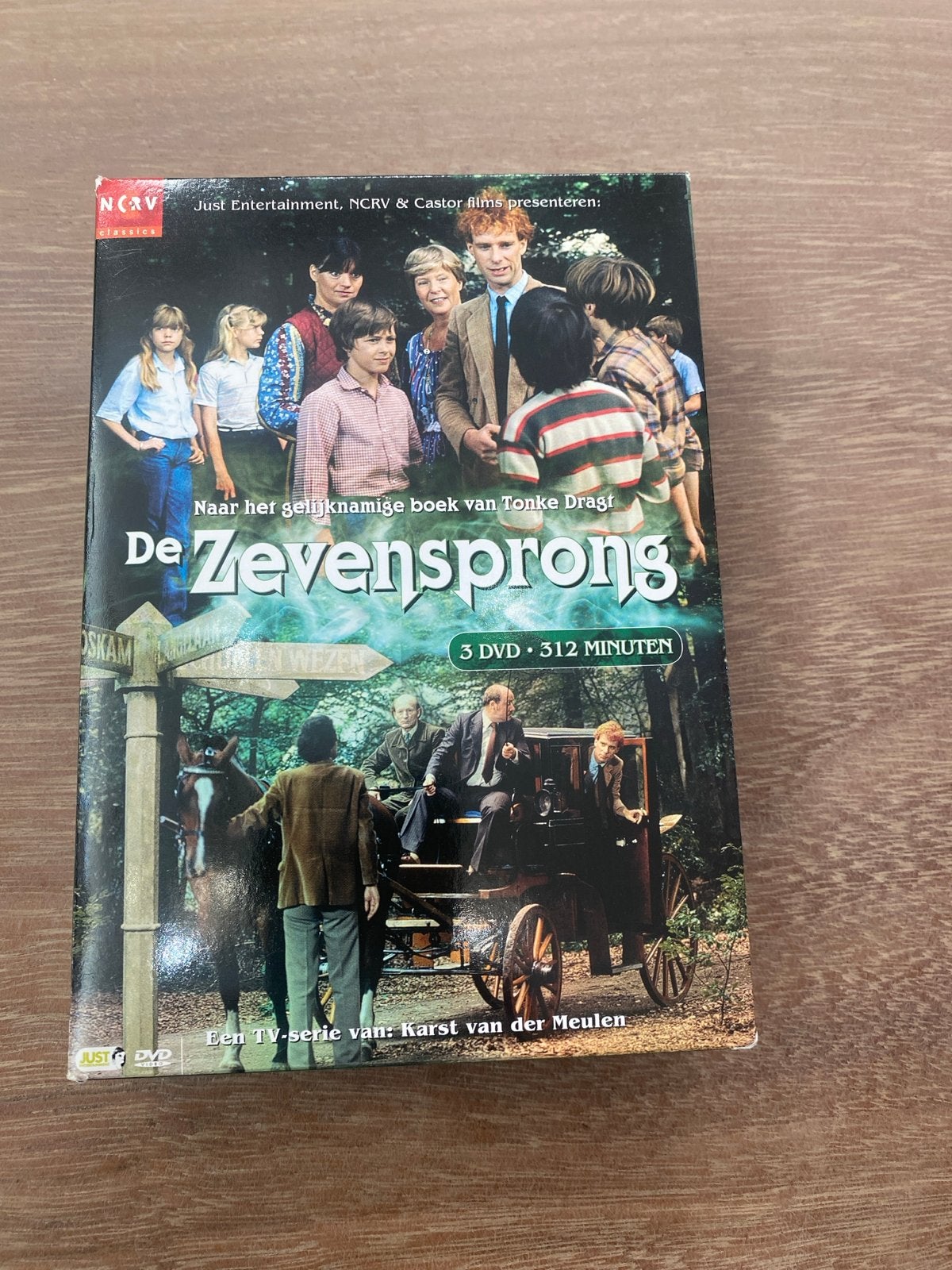 De Zevensprong - Complete DVD Serie (3 DVD's), Gebruikt, Alle leeftijden, Tv-serie, Familie