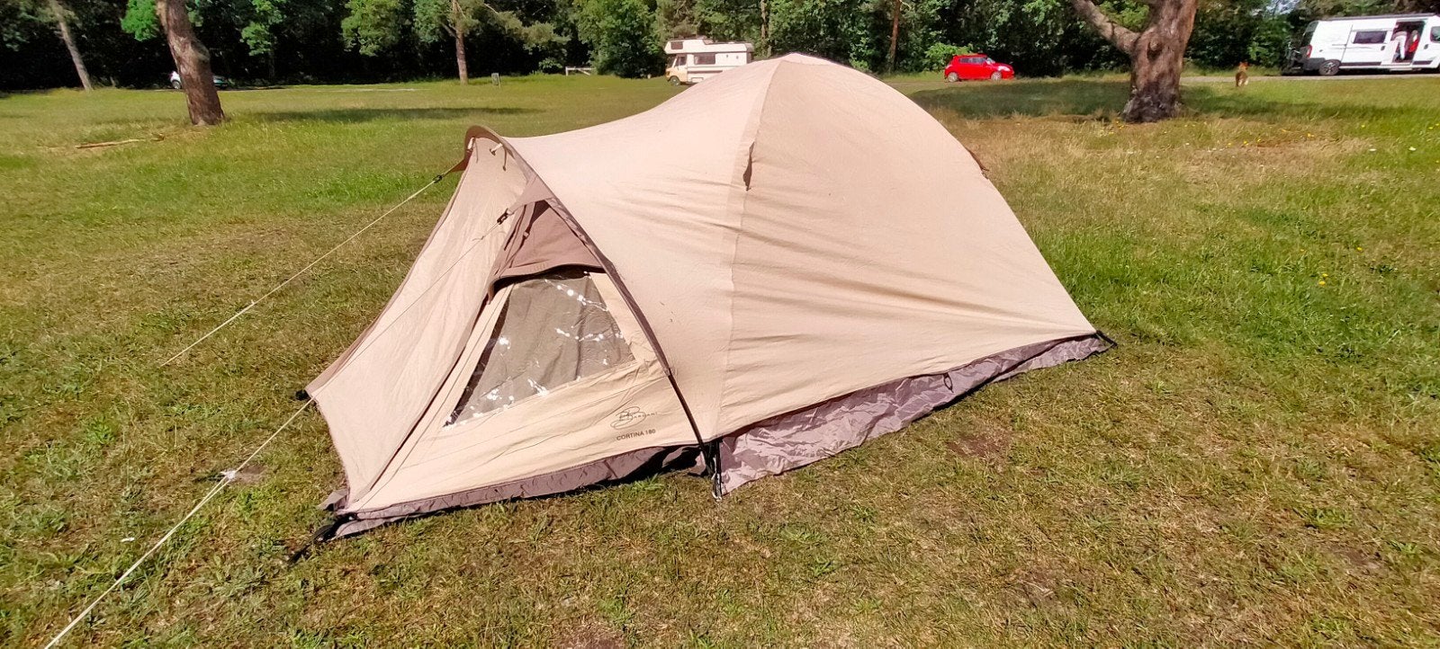 Bardani Cortina 180 2 pers. tent, Caravans en Kamperen, Tenten, Ophalen of Verzenden