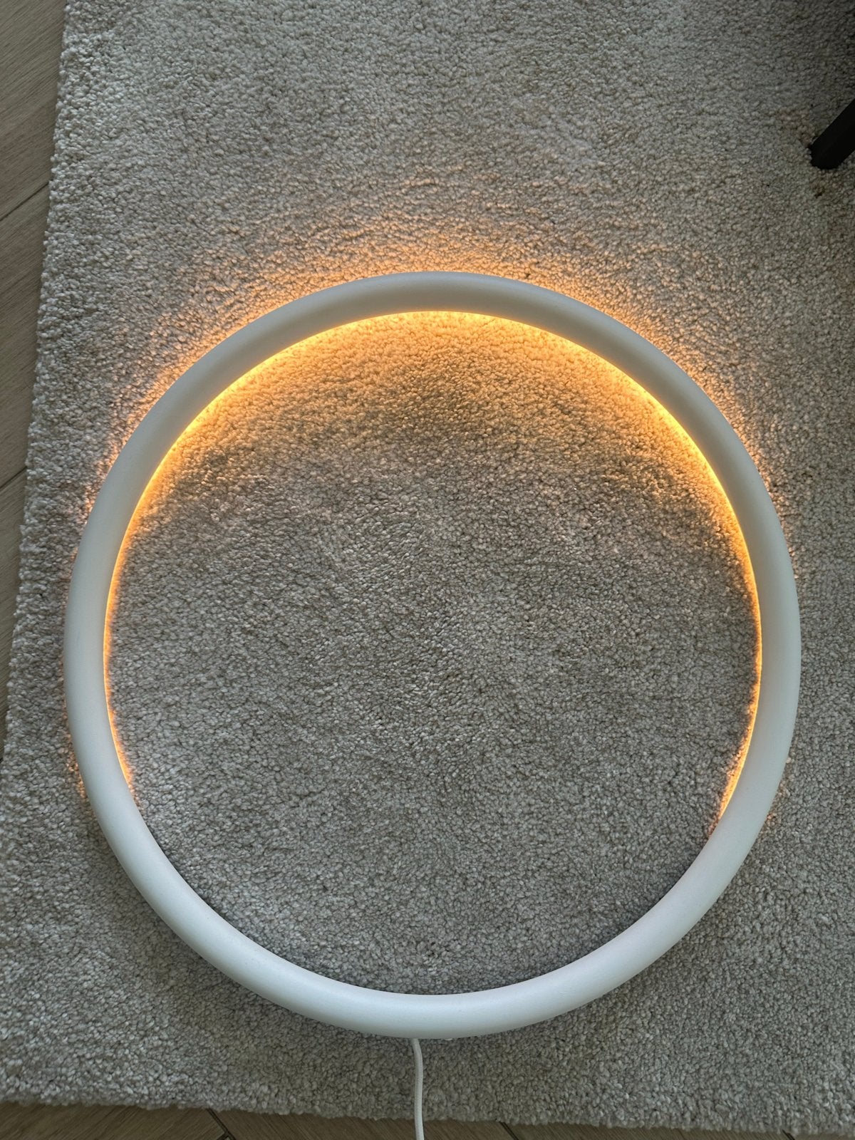 IKEA x Sabine Marcelis VARMBLIXT LED Wandlamp (Cirkel / Wit), Ophalen, LED, IKEA, Overige fittingen