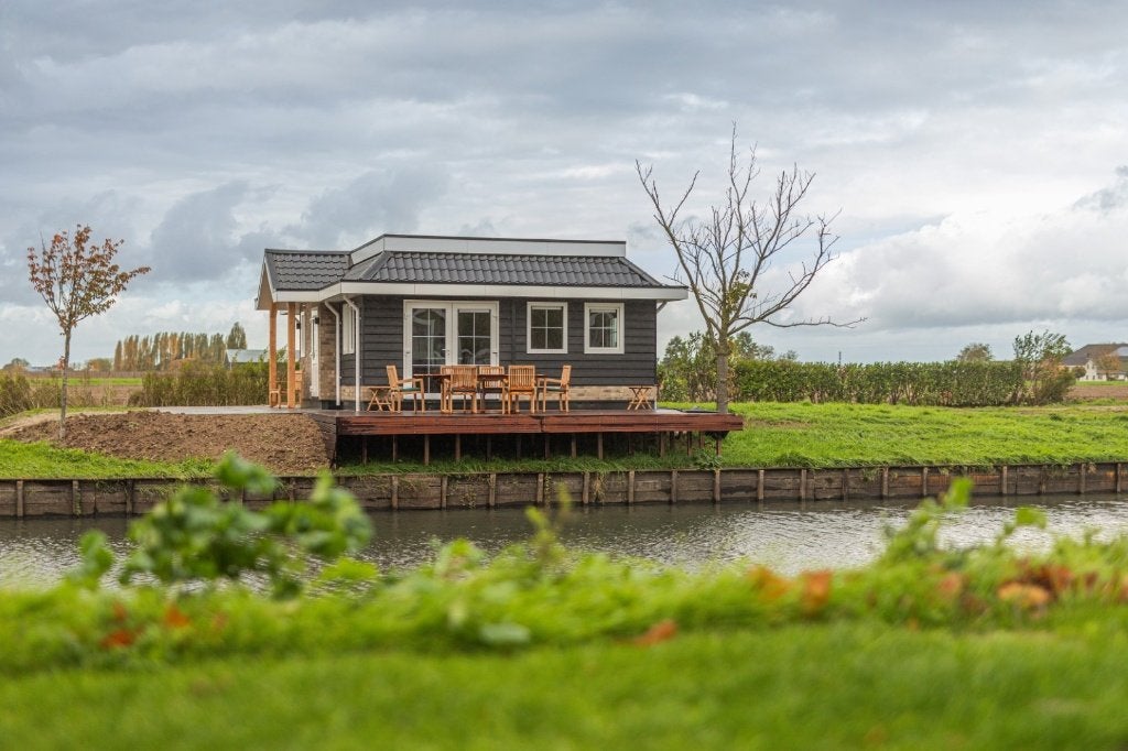 Chalet in de Betuwe (Gelderland); NIEUW & DIRECT beschikbaar, 63 m², Gelderland, 2 slaapkamers, Chalet