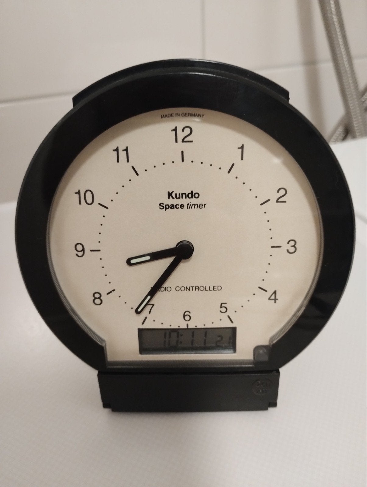 Kundo Space Timer radio controlled alarm klok, Ophalen of Verzenden