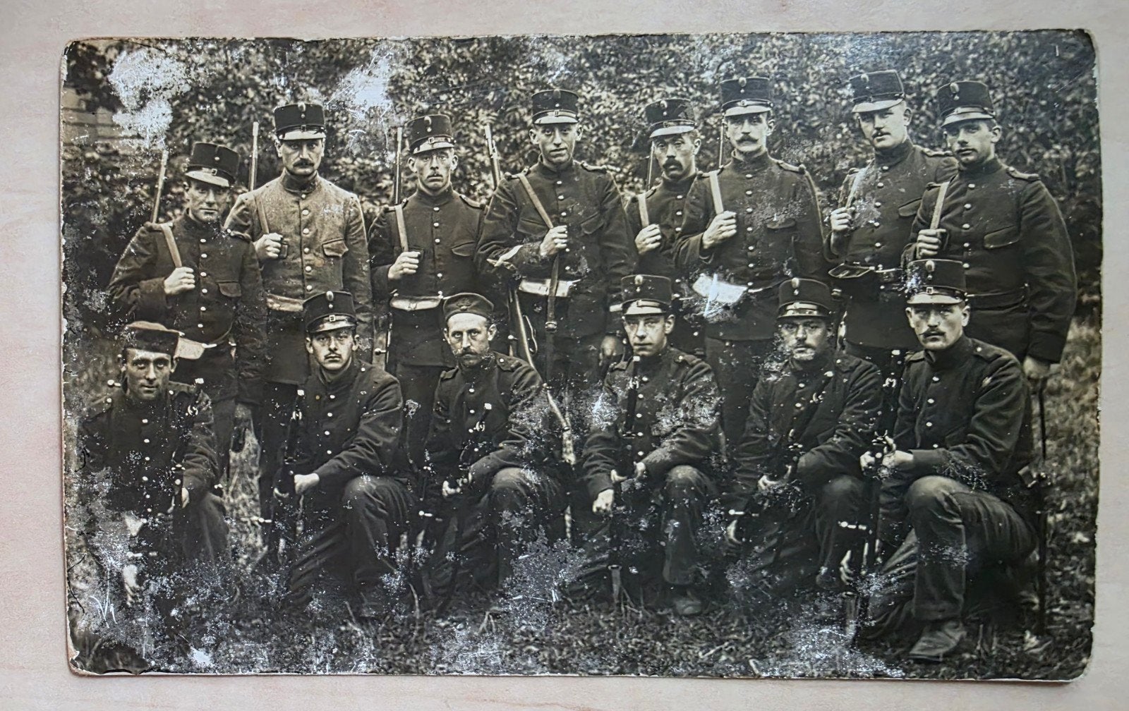 136) FOTOKAART MOBILISATIE 1914 - MILITARIA- WWI, Verzamelen, Militaria | Algemeen, Landmacht, Foto of Poster, Nederland, Verzenden