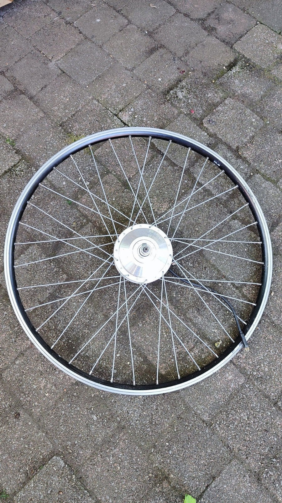 electrisch voorwiel, Ophalen