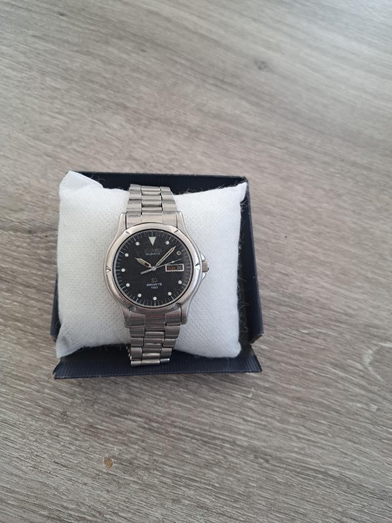 Seiko vintage, Sieraden, Tassen en Uiterlijk, Horloges | Dames, Ophalen of Verzenden, Zo goed als nieuw, Staal, Seiko