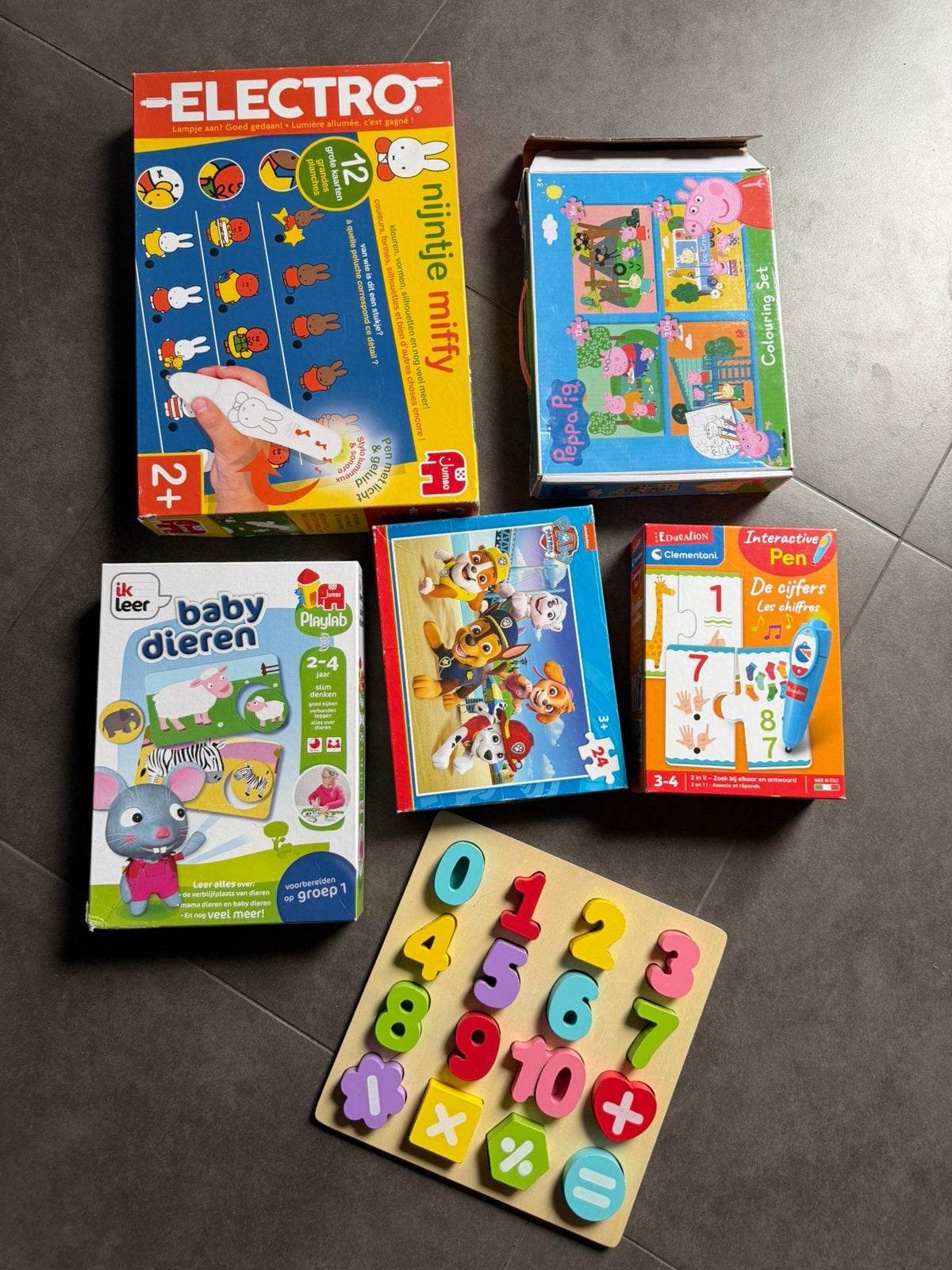 Kinderspelletjes, Ophalen, Zo goed als nieuw