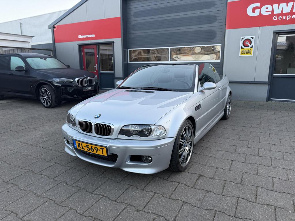 BMW 3-serie Cabrio M3 SMG 41136km!, Auto's, BMW, Achterwielaandrijving, Gebruikt, Zwart, Cabriolet