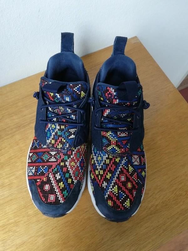 Reebok Instapump Fury sneakers met kleurrijk patroon, Blauw, Ophalen of Verzenden, Sneakers of Gympen, Reebok