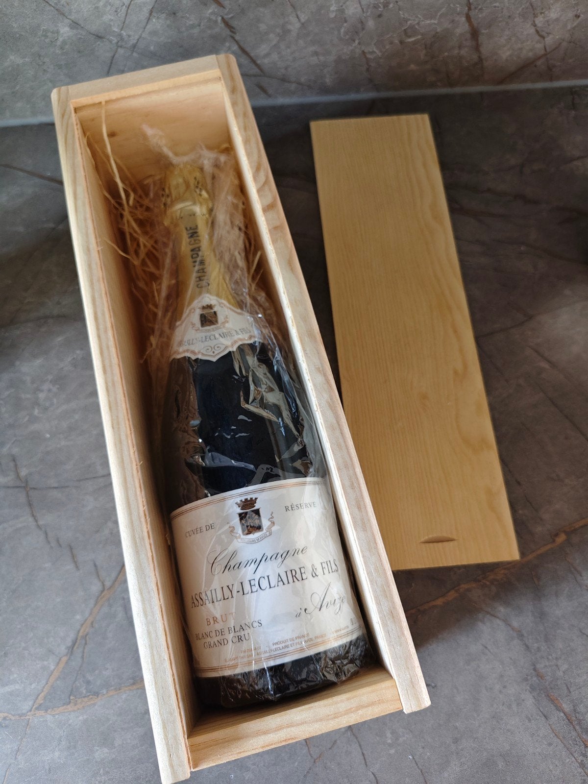 Champagne Assailly Leclaire  Brut, Ophalen of Verzenden, Nieuw, Frankrijk, Champagne