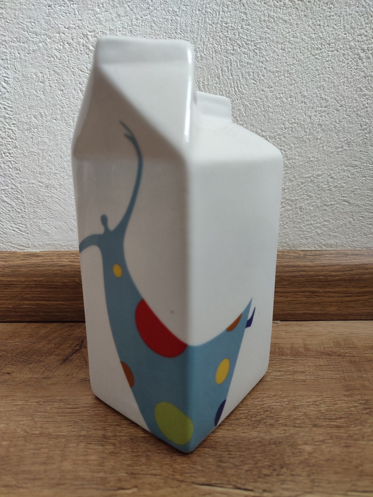 Corry Ammerlaan Artihove Goedemorgen sapkan vaas keramiek, Wit, Ophalen of Verzenden, Zo goed als nieuw, Steen/keramiek