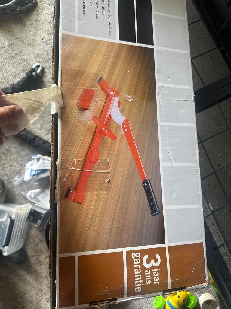 Laminaat- en vinylsnijder - Zo goed als nieuw, Ophalen of Verzenden, Zo goed als nieuw