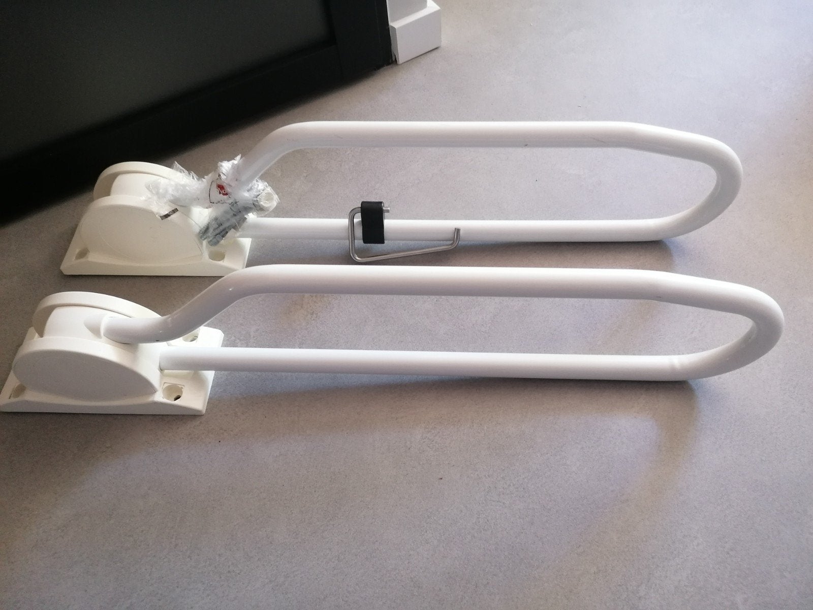 2x Linido 80 cm Toiletbeugel Toilet Beugel Steun Opklapbaar, Ophalen of Verzenden, Zo goed als nieuw